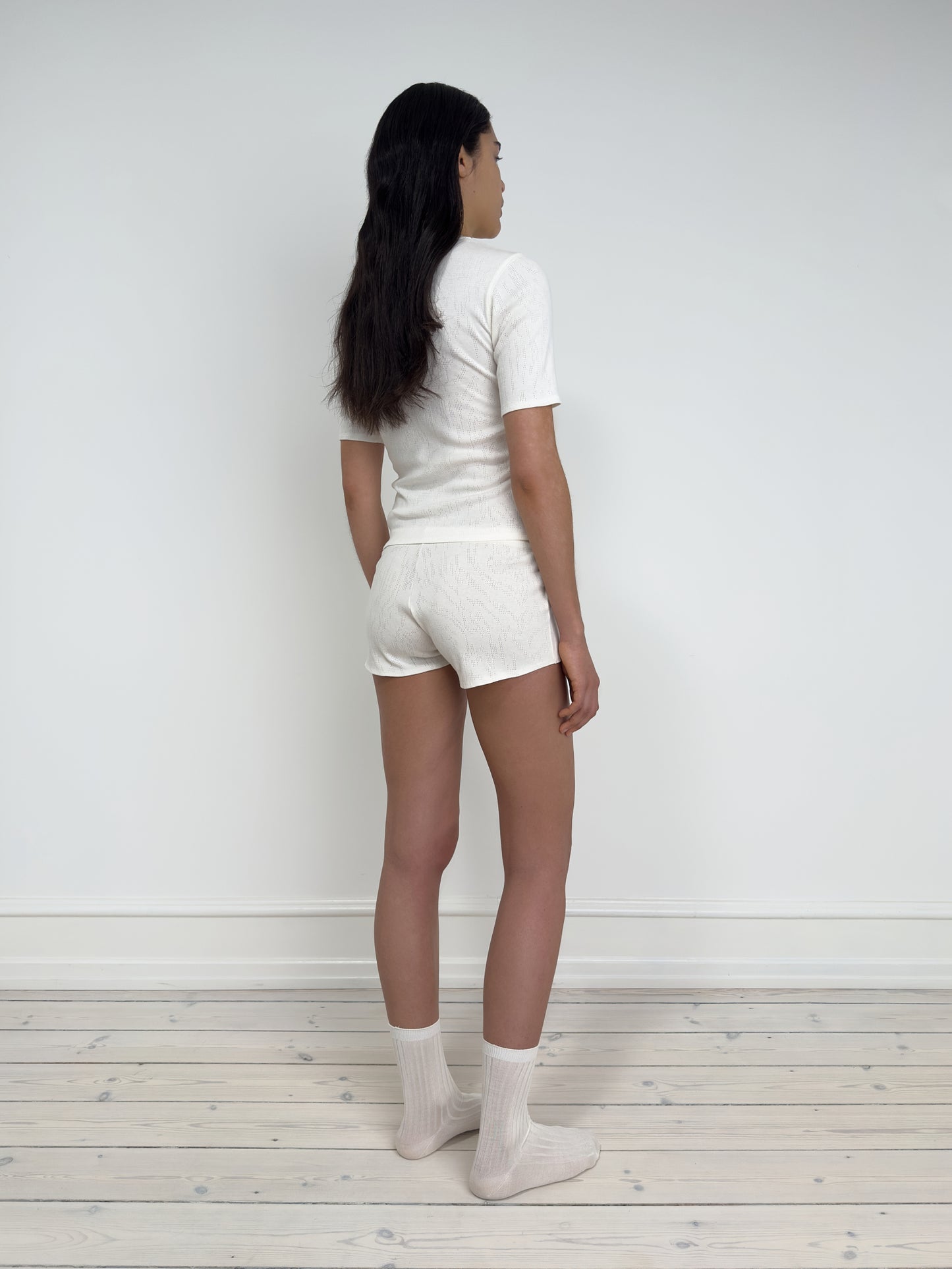 Classic Short Sleeved T-Shirt, Ivory