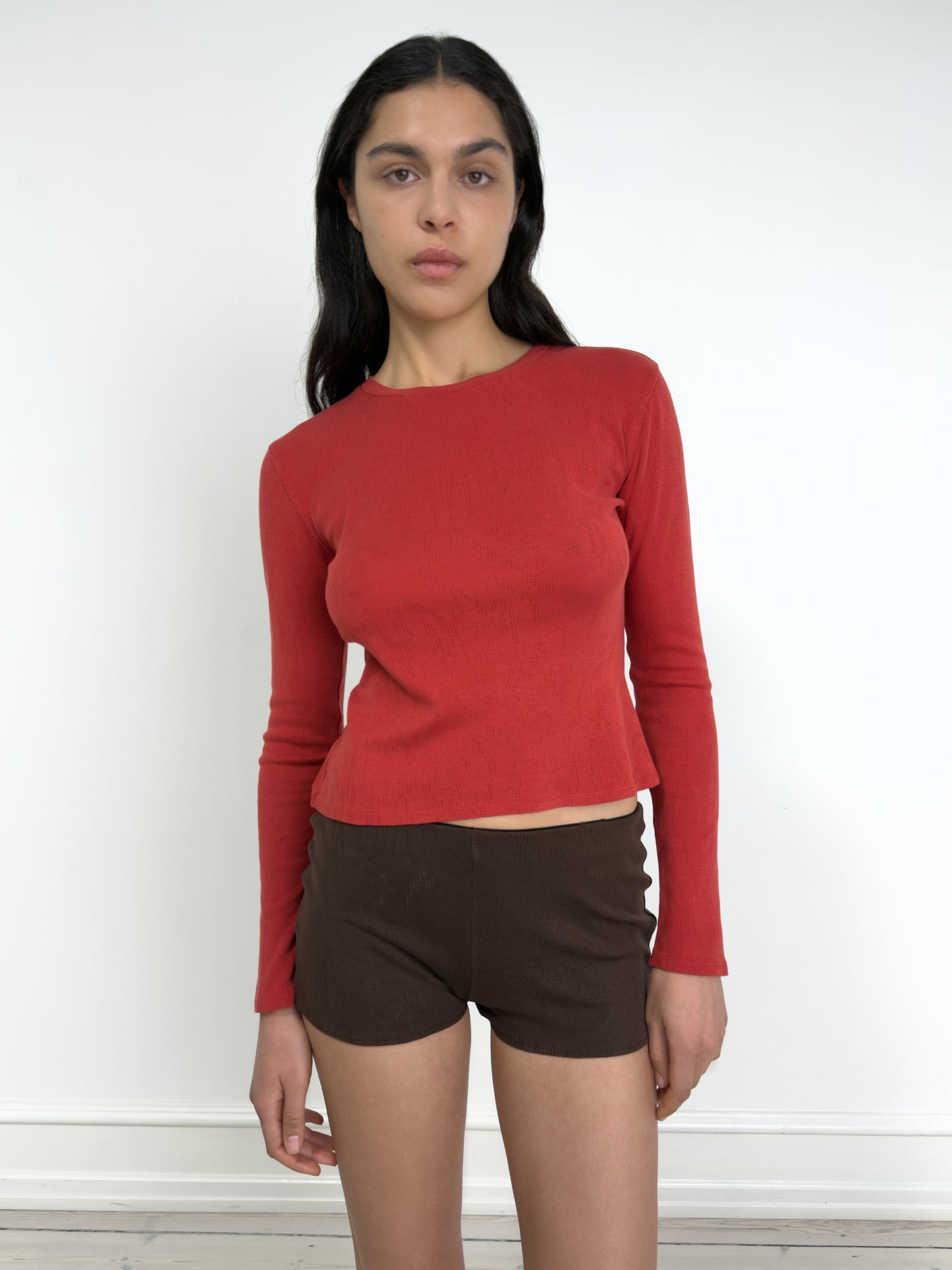 Classic Long Sleeved T-Shirt, Poppy