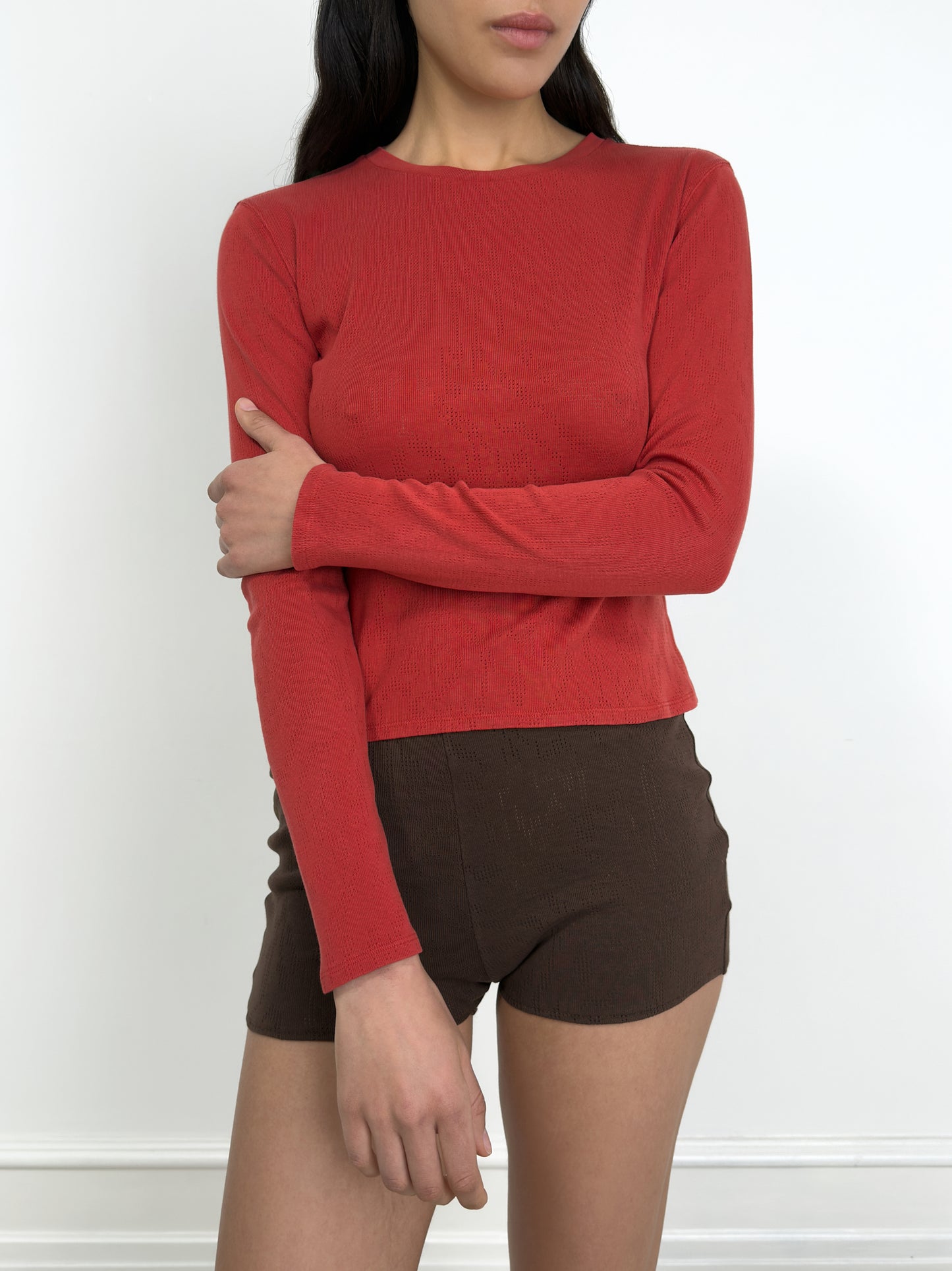 Classic Long Sleeved T-Shirt, Poppy