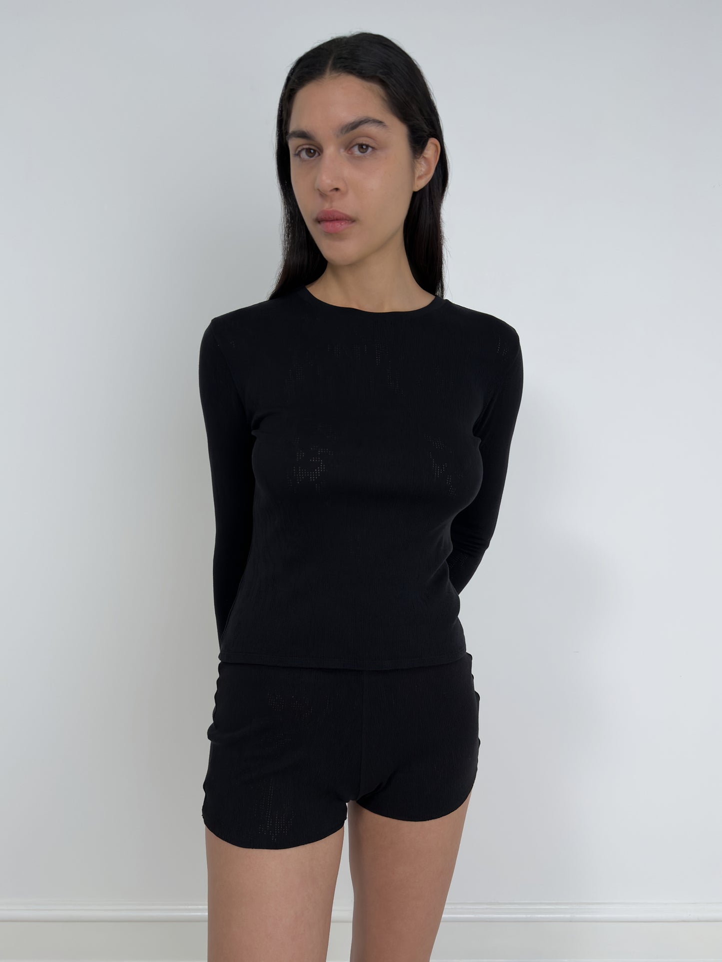 Classic Long Sleeved T-Shirt, Black