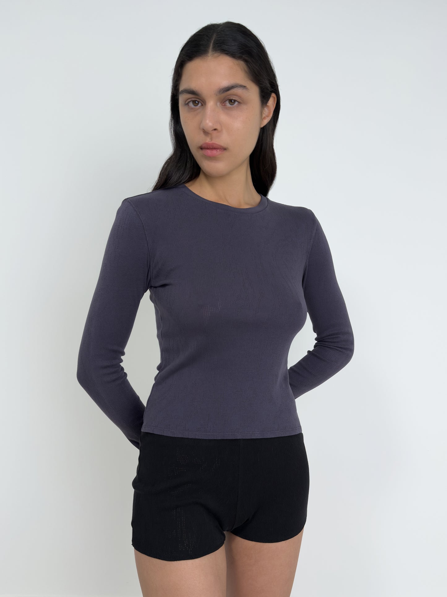 Classic Long Sleeved T-Shirt, Flint
