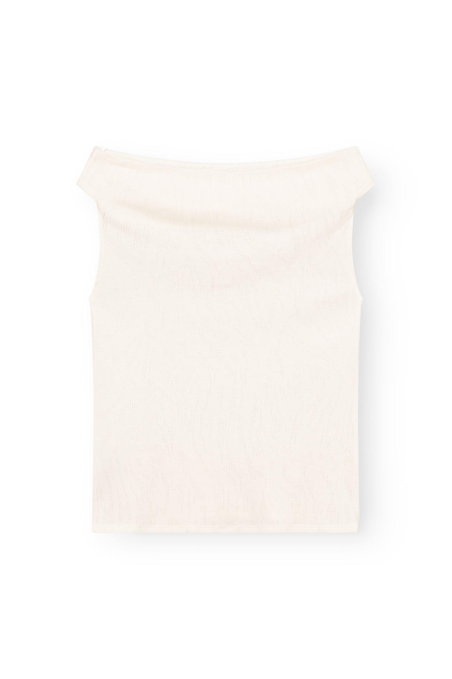 Off-the-Shoulder Top, Ivory