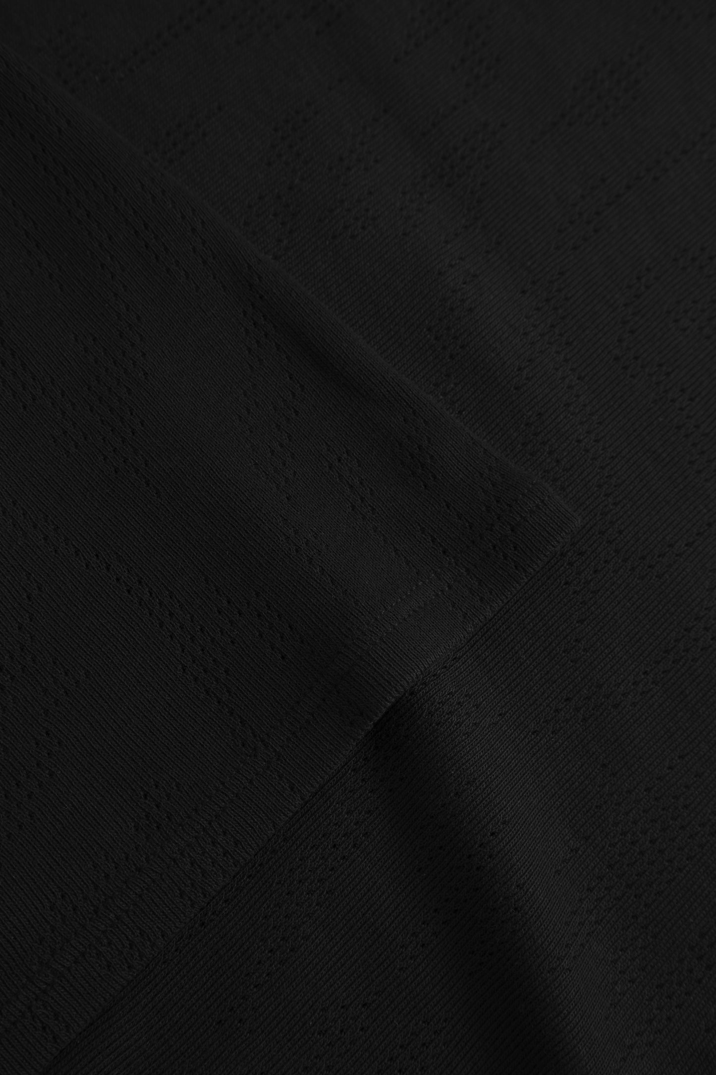 T-Shirt with Baby Sleeve, Black