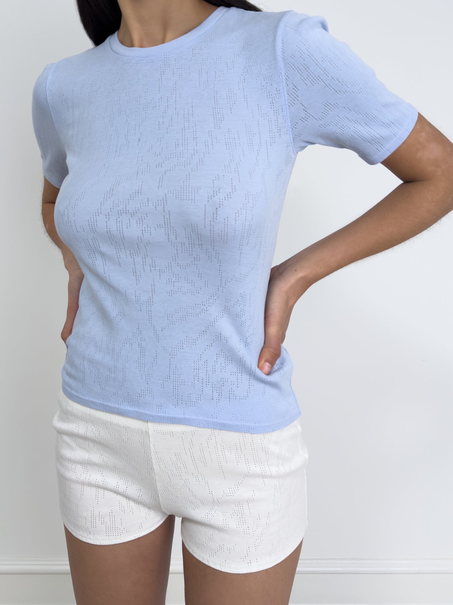 Classic Short Sleeved T-Shirt, Light Blue