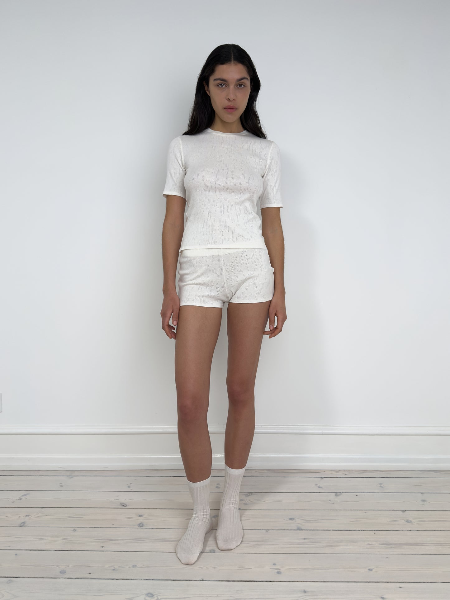 Classic Short Sleeved T-Shirt, Ivory