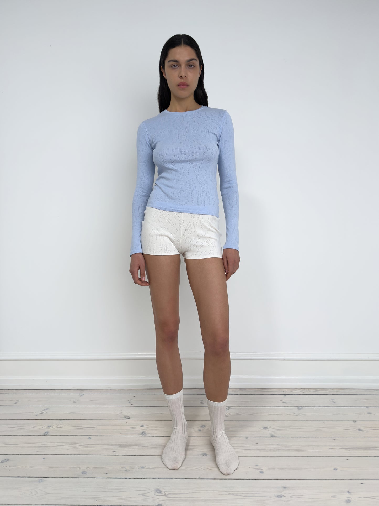 Classic Long Sleeved T-Shirt, Light Blue