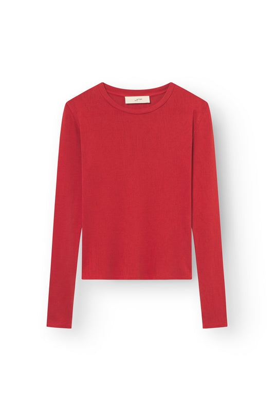 Classic Long Sleeved T-Shirt, Poppy