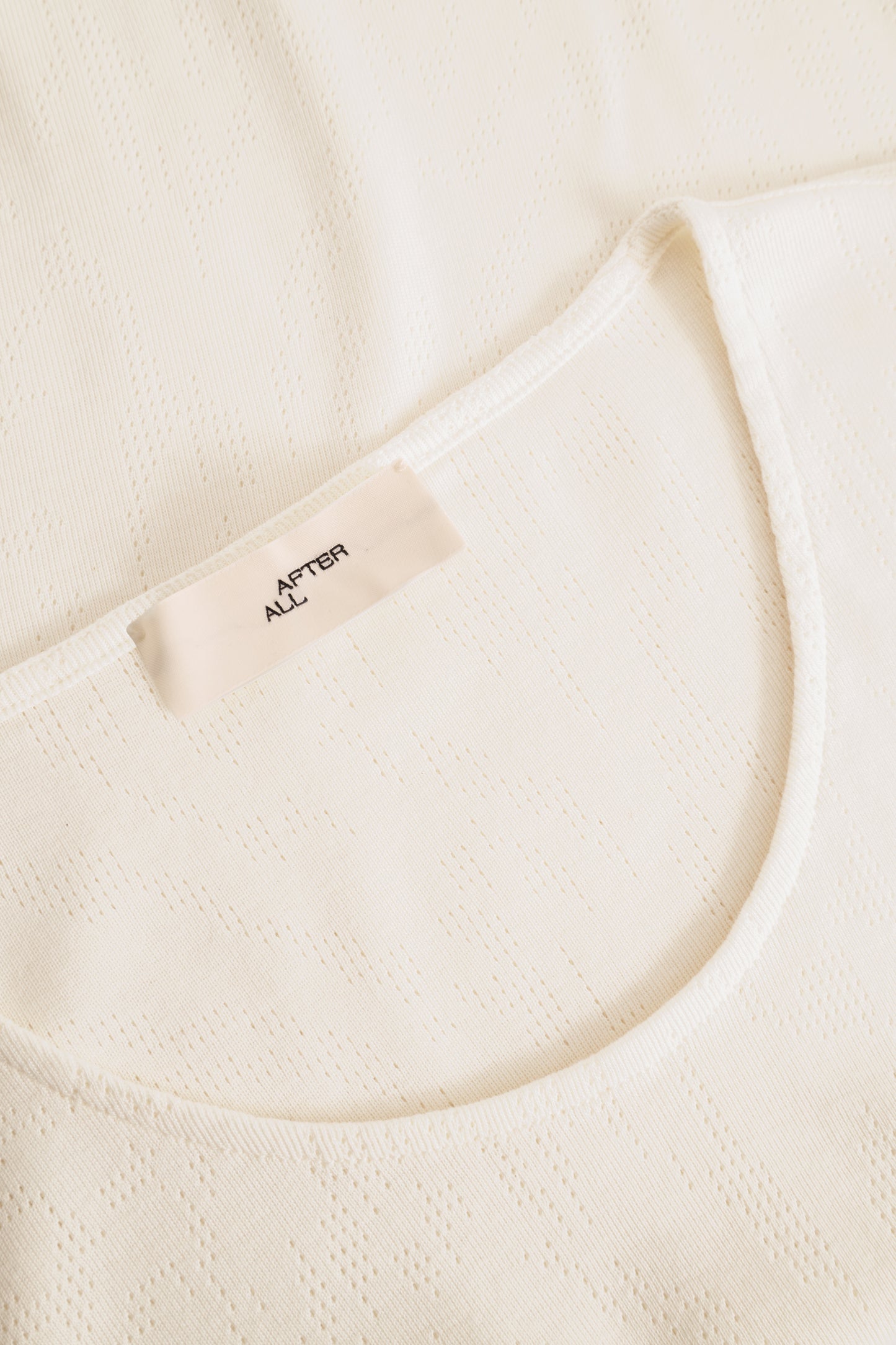 T-Shirt with Baby Sleeve, Ivory