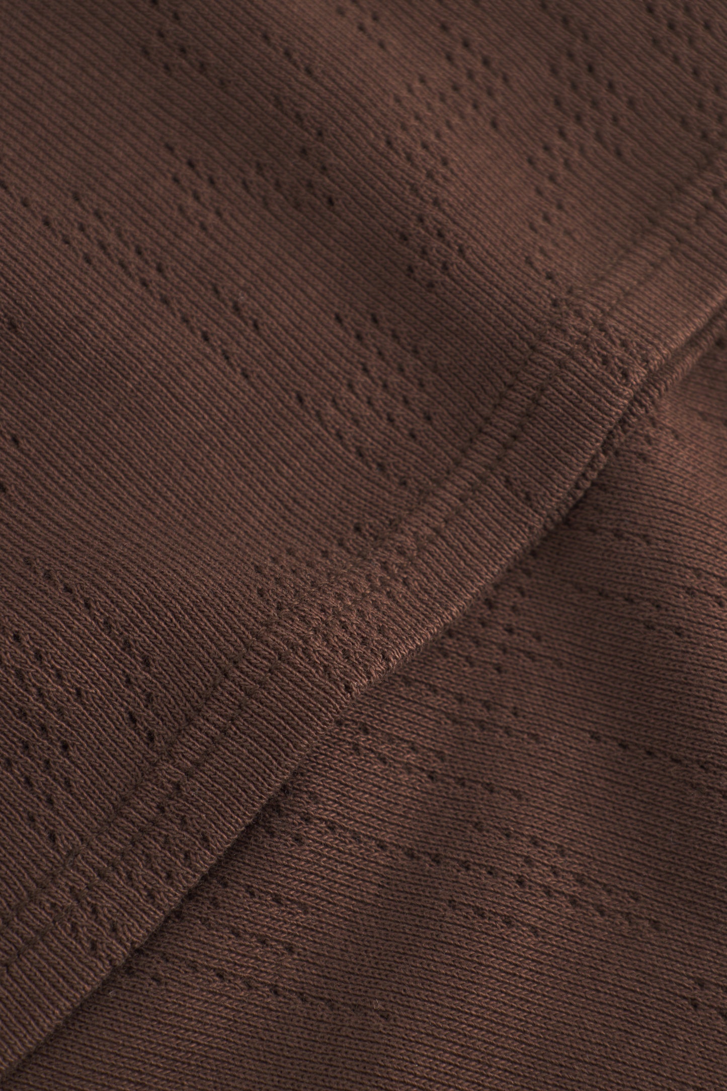 T-Shirt with Baby Sleeve, Dark Brown