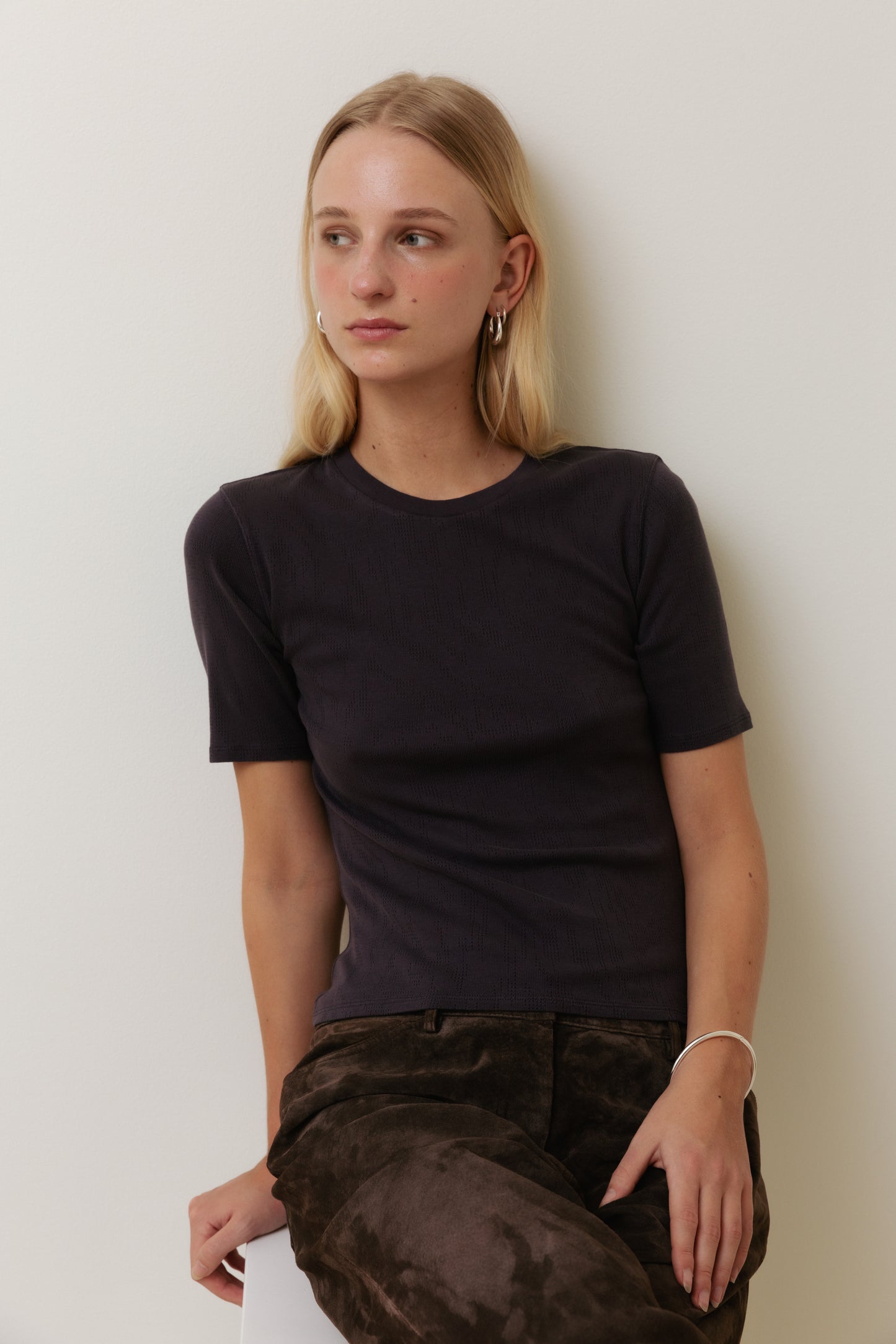 Classic Short Sleeved T-Shirt, Flint