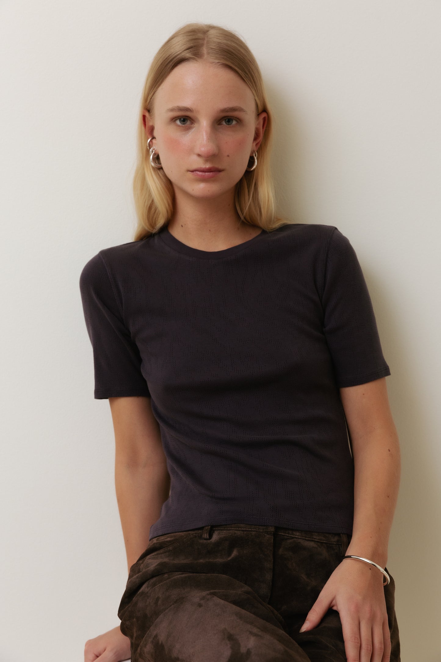 Classic Short Sleeved T-Shirt, Flint