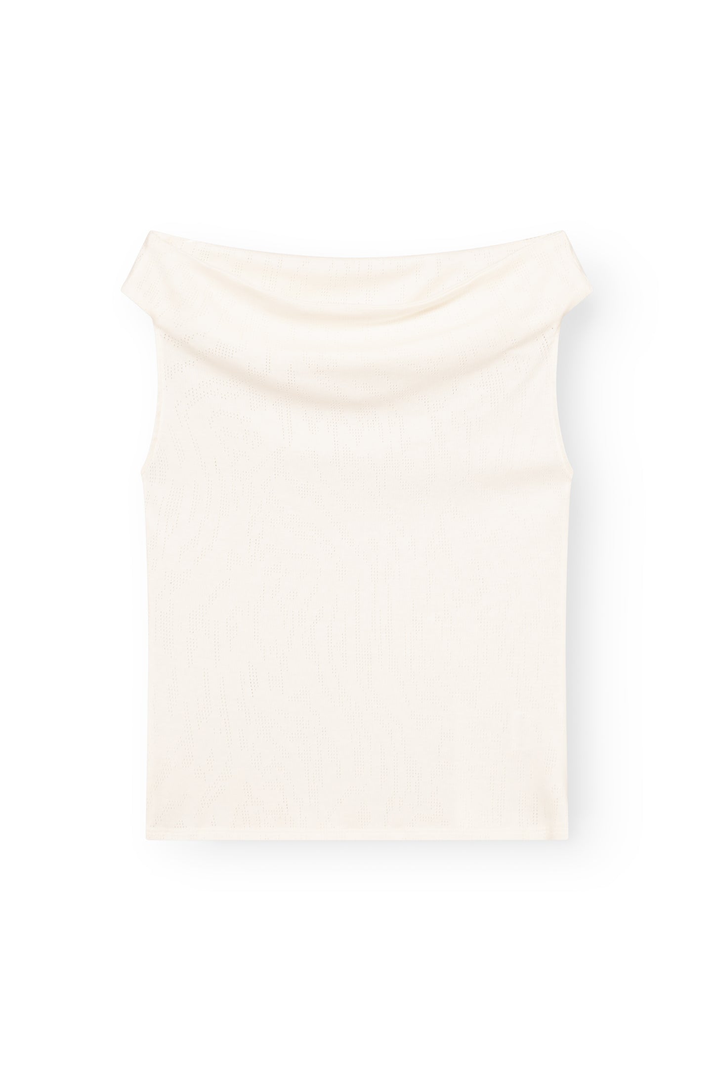 Off-the-Shoulder Top, Ivory