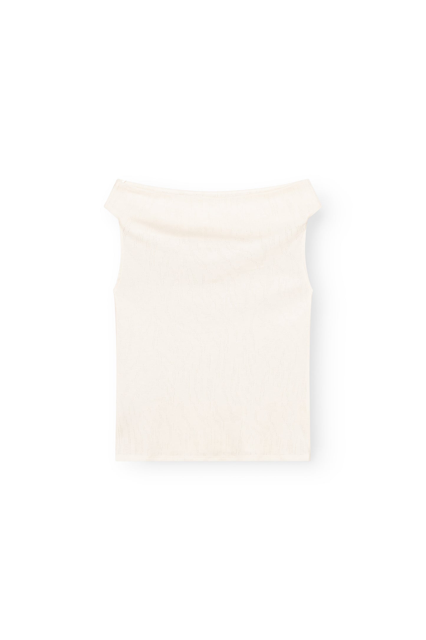 Off-the-Shoulder Top, Ivory