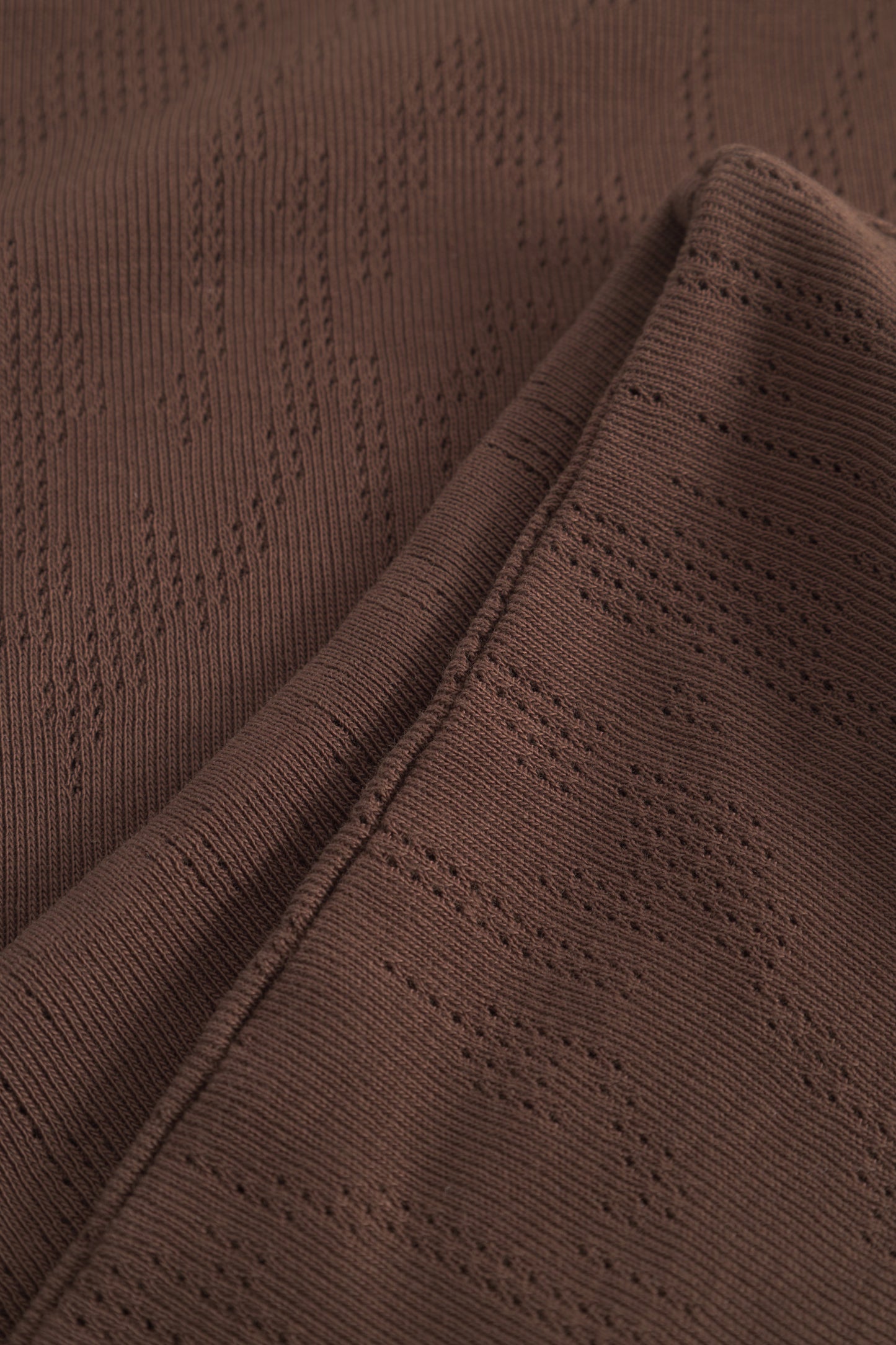 Off-the-Shoulder Top, Dark Brown