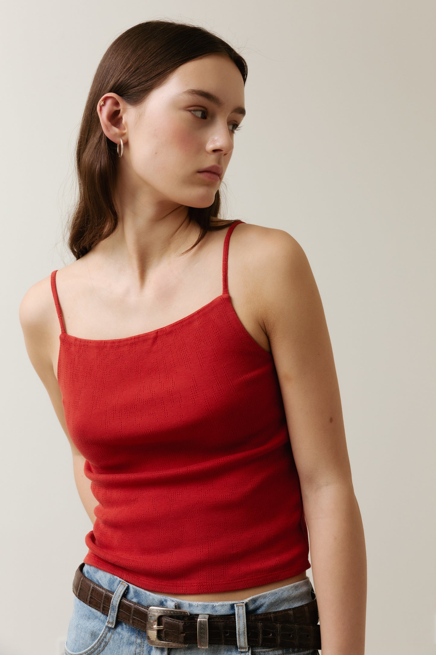 Strap Top, Poppy