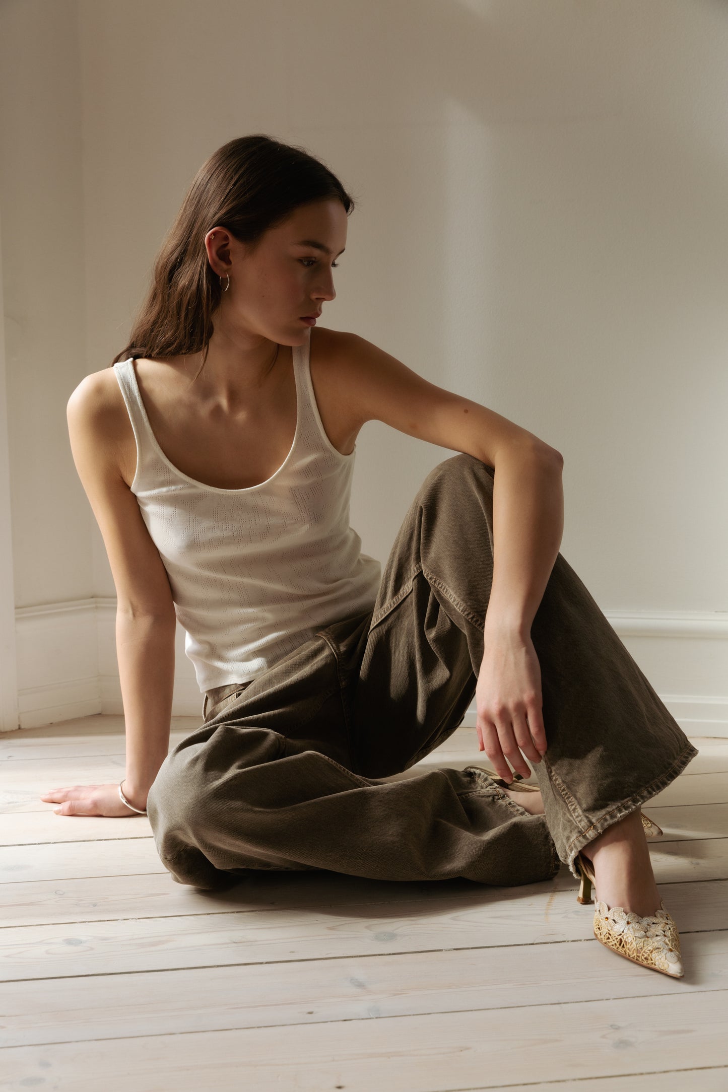 Classic Tank Top, Ivory